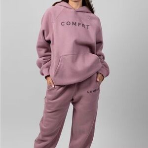 Comfrt Orchid Tranquil Hoodie and Sweatpants Set - Medium